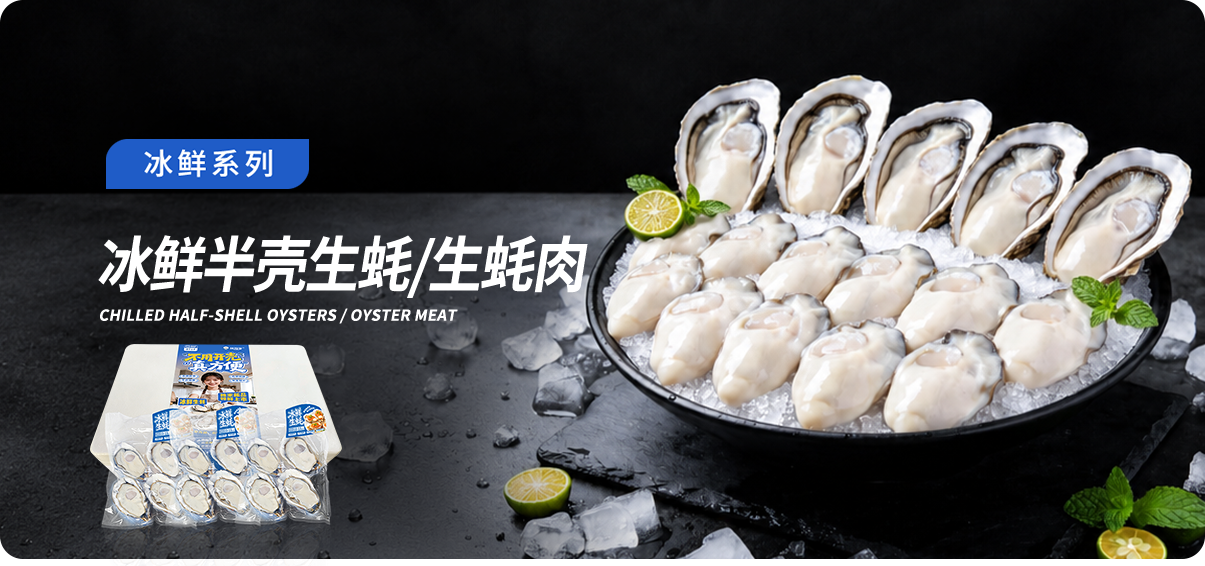 灯塔水母冰鲜生蚝系列