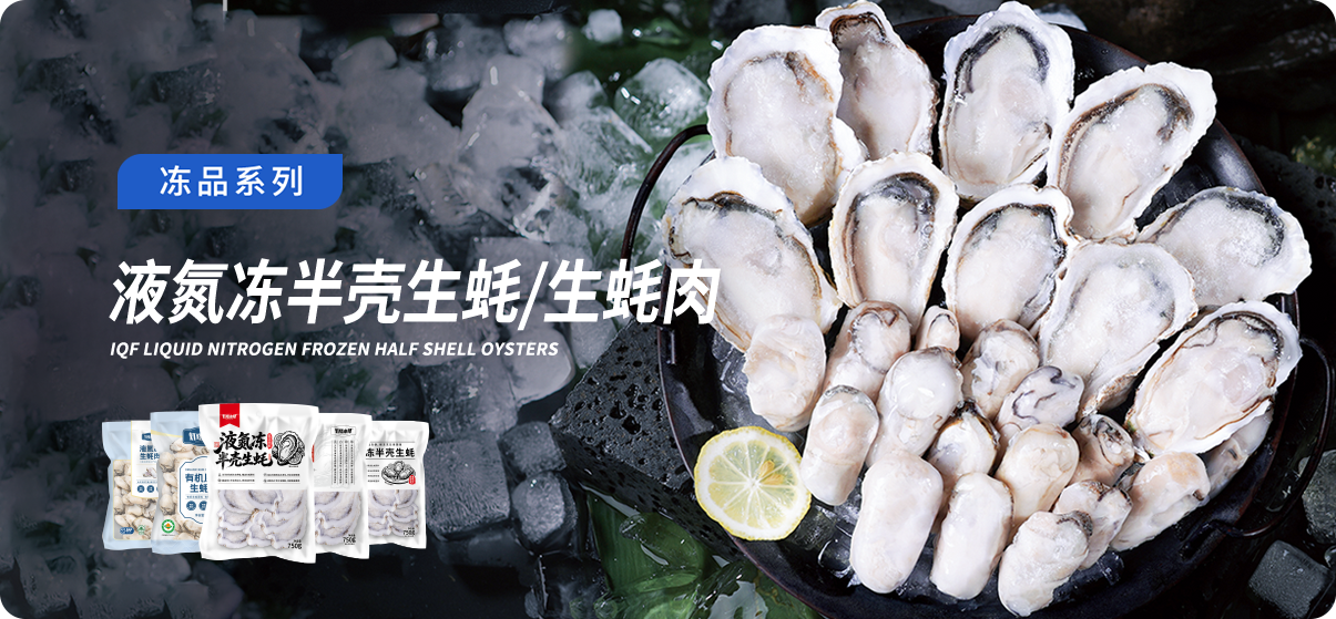 灯塔水母冻品生蚝系列